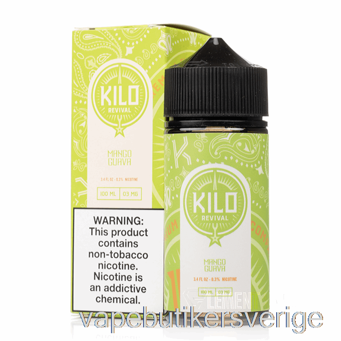 Vape Sverige Mango Guava - Kilo Revival - 100ml 6mg